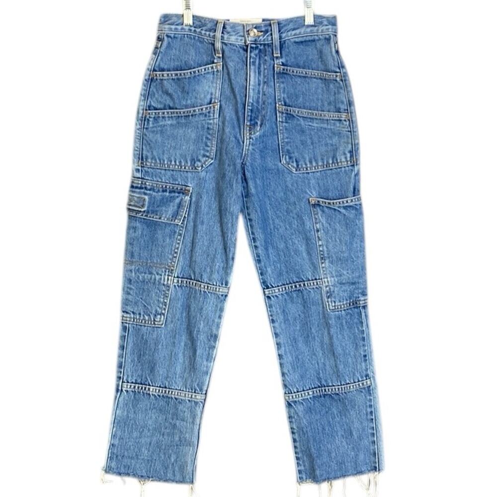 SLVRLAKE Savior Cropped Raw Hem Jeans